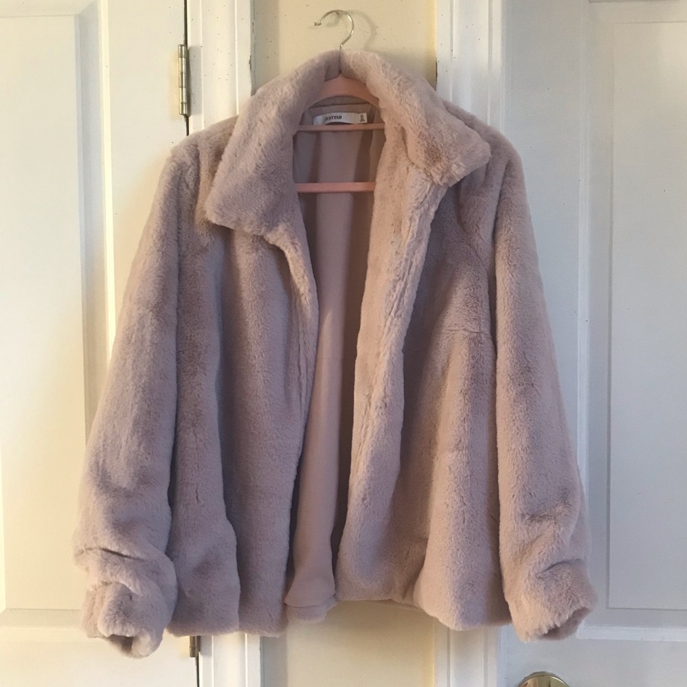 JustFab Faux Fur Jacket